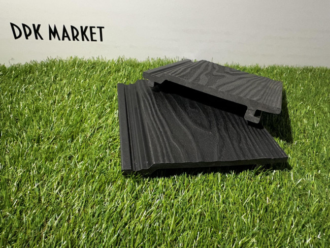 Фасадная панель дпк Polywood 3D Графит Фасадная панель дпк Polywood 3D Графит